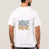 Rijden met een doel t-shirt (Achterkant)