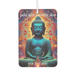 Rijden met een vredige geest luchtverfrisser