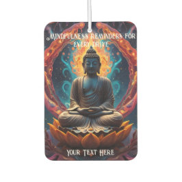 Rijden met een vredige geest luchtverfrisser