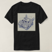 Rijden met goku en piccolo 1 t-shirt (Design voorkant)