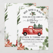 Rijden met Kerstmis op uitnodiging van de Dag van (Voorkant / Achterkant)