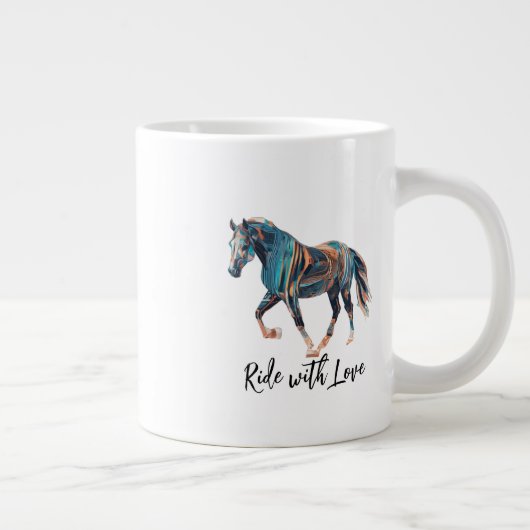 Rijden met Love Specialty Mok (Rechts)