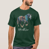 Rijden met Love T-Shirt (Voorkant)
