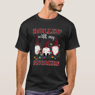 Rijden Met Mijn Gnomies Rollen Voor Initiatief Ker T-shirt