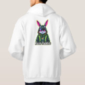Rijden met Neon Kash Rabbit Sweatshirt (Achterkant)