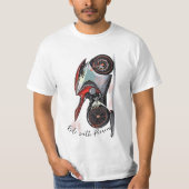 Rijden met passie t-shirt (Voorkant)
