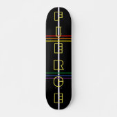 Rijden met Pride: Fierce LGBTQIA+ Skateboard (Voorkant)