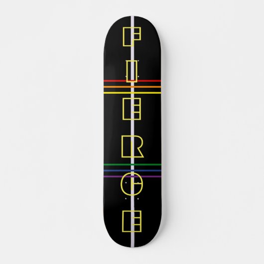 Rijden met Pride: Fierce LGBTQIA+ Skateboard (Voorkant)