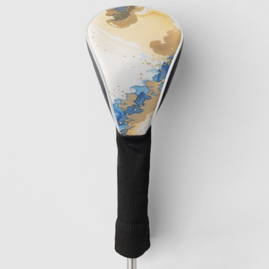 Rijden met vertrouwen Gepersonaliseerde Driver Bes Golfheadcover (Voorkant)