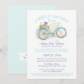 Rijden met Vrijgezellenfeest Bicycle Kaart (Voorkant / Achterkant)