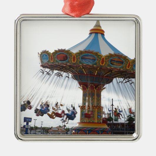 rijden metalen ornament (Voorkant)