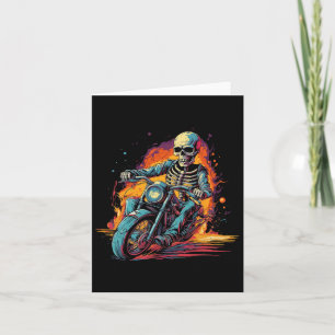 Rijden Motorfiets Halloween Kostuum Biker Kaart