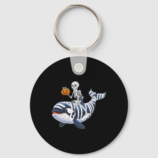 Rijden Mummy Orca Halloween Snoep Whale Sleutelhanger (Voorkant)