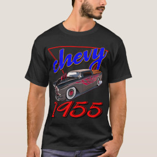 Rijden  Muscle Car 1955 Chevy T-shirt