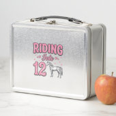 Rijden naar 12 Paard Verjaardag Vector Design_1 (In situ)