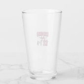 Rijden naar 12 Paard Verjaardag Vector Design_1 Glas (Achterkant)
