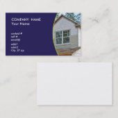 Rijden naar nieuwe woning visitekaartje (Voorkant / Achterkant)