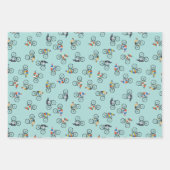 Rijden naar Win fietsenpakpapier Inpakpapier Vel (Voorkant 3)