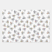 Rijden naar Win fietsenpakpapier Inpakpapier Vel (Voorkant)