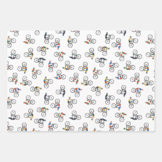 Rijden naar Win fietsenpakpapier Inpakpapier Vel