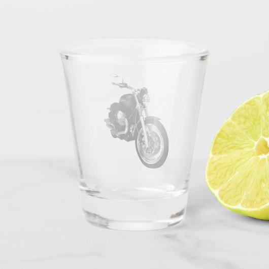 Rijden of schieten shot glas (Achterkant)