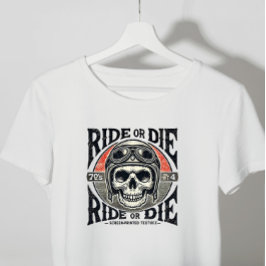 rijden of sterven t-shirt