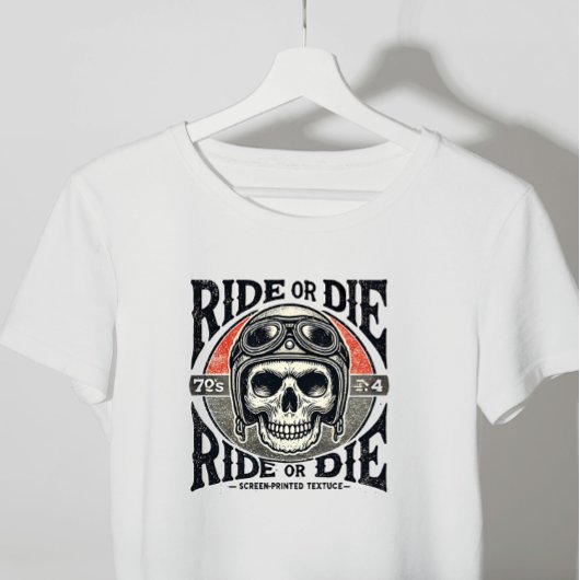 rijden of sterven t-shirt