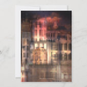 Rijden op afstand Muziek Kids Verjaardagsfeest Kaart (Achterkant)