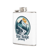 Rijden op de Blue Ridge Parkway Fietsen Heupfles (Links)