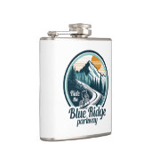 Rijden op de Blue Ridge Parkway Fietsen Heupfles (Rechts)