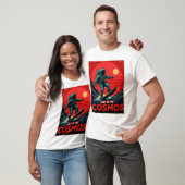 Rijden op de kosmische getijden t-shirt (Unisex)