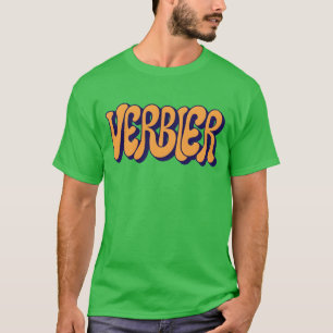 Rijden op de legendarische hellingen van Verbier T-shirt