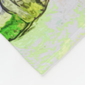 Rijden op de rails - Cartoon Skateboarder Design Fleece Deken (Hoek)