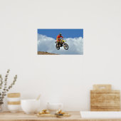Rijden op de wolken poster (Keuken)