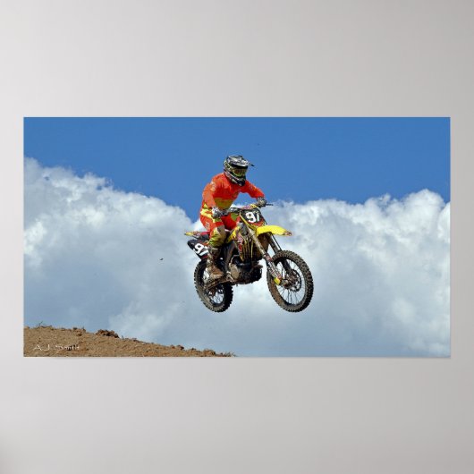 Rijden op de wolken poster (Voorkant)