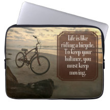 "Rijden op een fiets" Inspirerend Quote