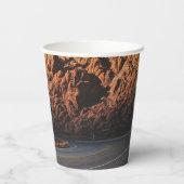 Rijden op pensioen aangepaste gekko motorfiets papieren bekers (Achterkant)