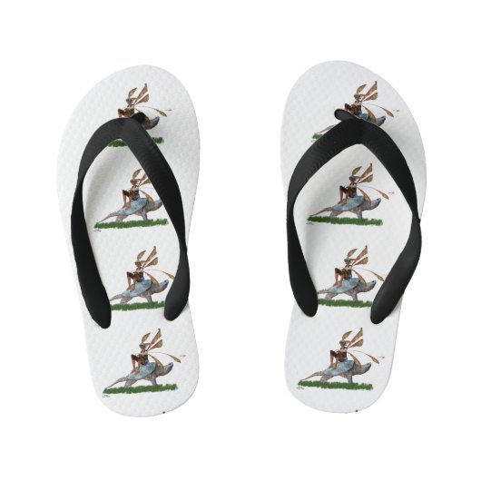 Rijden Op Turtle Flip Flops (Voetbed)