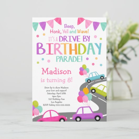 Rijden op uitnodiging, quarantaine uitnodiging (Staand voorkant)