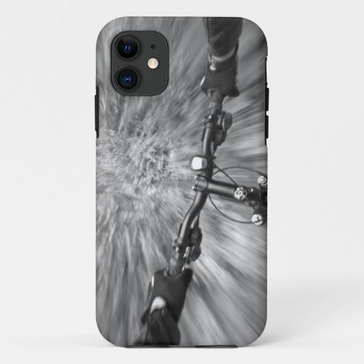 Rijden over een glad gedeelte singletrack Case-Mate iPhone case (Achterkant)