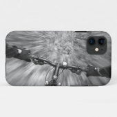 Rijden over een glad gedeelte singletrack Case-Mate iPhone case (Achterkant (horizontaal))