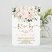 Rijden per Baby shower Kaart (Staand voorkant)