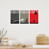 rijden, rijden, lopen. 5 poster (Keuken)