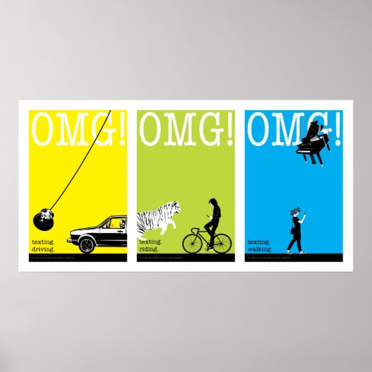 rijden, rijden, lopen. poster (Voorkant)