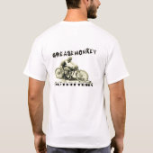 rijden tot je dood bent t-shirt (Achterkant)