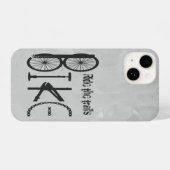 Rijden van de onderdelen van het citaat van het ci iPhone hoesje (Achterkant horizontaal)