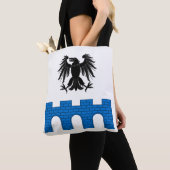 Rijden van Ravensbridge Populace Badge Tote Bag (Dichtbij)