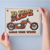 Rijden zoals de wind flyer (Hand)