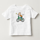 Rijdend fiets - Mannelijk Kinder Shirts (Voorkant)