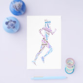 Rijdend meisje flyer (Enkel)